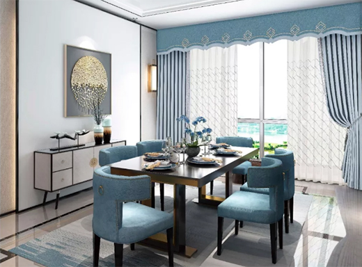 新中式輕奢窗簾，讓你的生活越來越精致