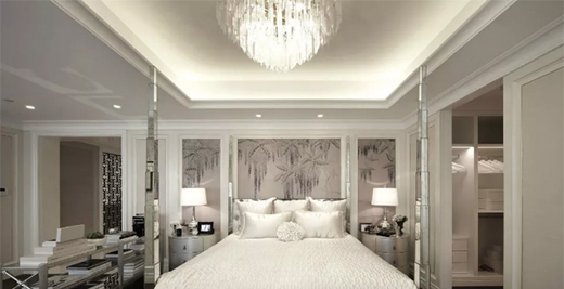 歐式風的奢華時尚，淺色古典家具烘托質(zhì)感