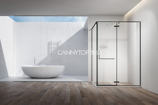 凱立淋浴房充滿美感的方形幾何結(jié)構(gòu)，一秒回歸純粹淋浴生活