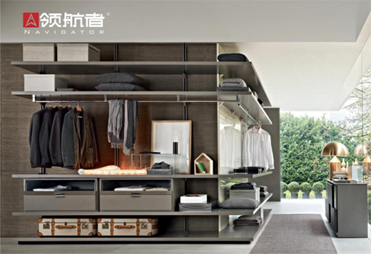 領(lǐng)航者輕奢衣柜，定制專屬美