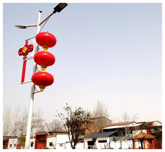 我為群眾辦實(shí)事：小小路燈照亮了鄉(xiāng)村幸福路