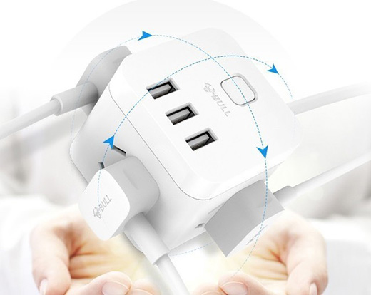 小空間神器 60元魔方智能USB插座