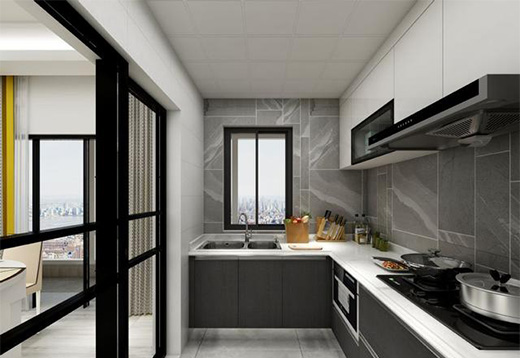 全屋定制案列——黑與白的優(yōu)雅——現代簡約風格