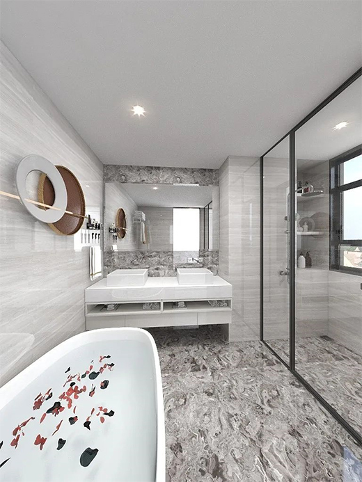 來一場(chǎng)視覺盛宴，就選TH舒雅系列淋浴房