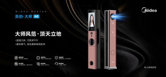 美的智能鎖：靈蛇賀歲，智護(hù)家門