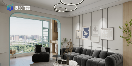 極加門窗：用莫蘭迪色系重構(gòu)空間美學(xué)，讓家成為流動的藝術(shù)館